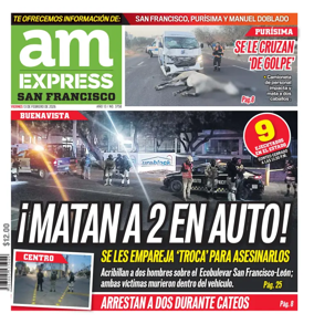 Cover of Periodico AM Express (San Francisco del Ricon)
