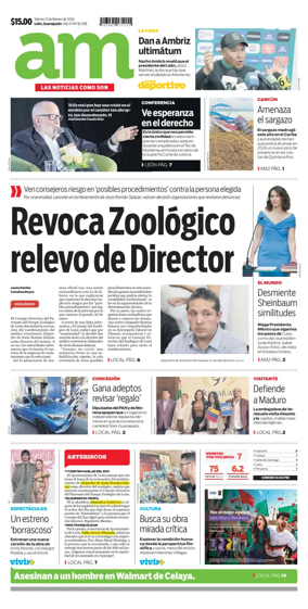 Cover of Periodico AM (Leon)