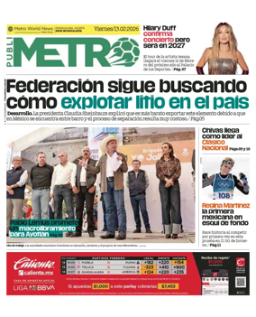 Cover of Publimetro Guadalajara