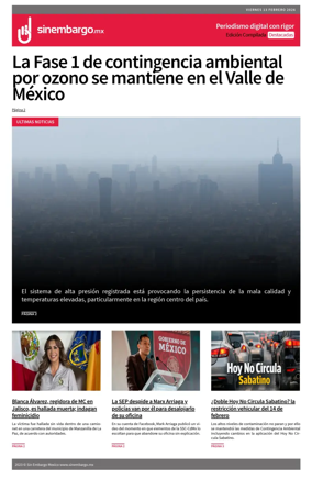Cover of Sin Embargo destacadas