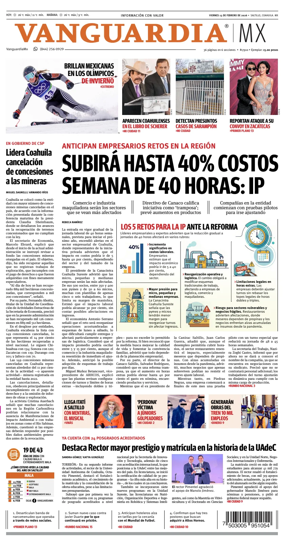Cover of Vanguardia