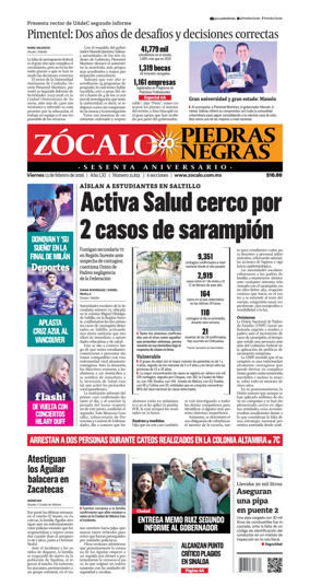 Cover of Zocalo Piedras Negras