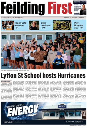 Cover of Feilding First