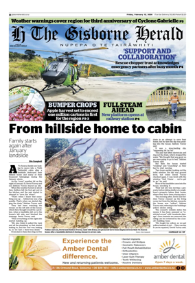 Cover of The Gisborne Herald