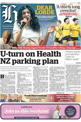 Cover of The New Zealand Herald
