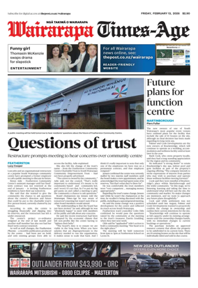 Cover of Wairarapa Times-Age (NZ)