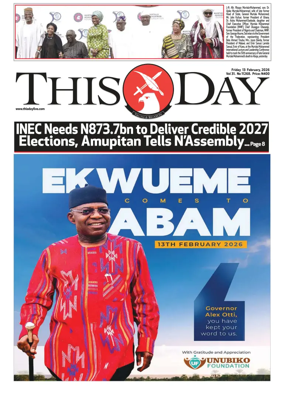 Cover of THISDAY