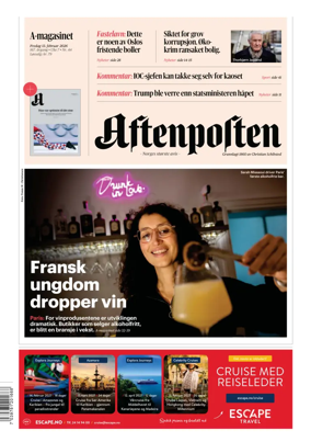 Cover of Aftenposten