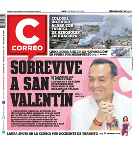 Cover of Diario Correo