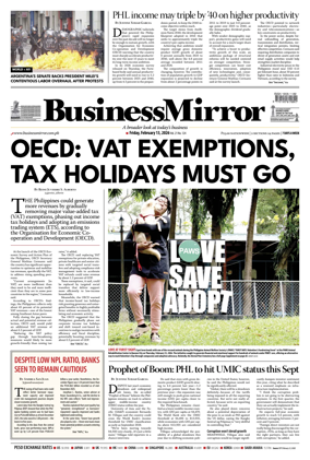 Cover of BusinessMirror