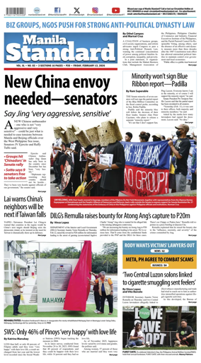 Cover of Manila Standard
