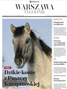 Cover of Gazeta Wyborcza Stoleczna