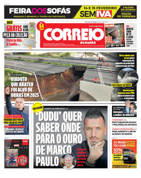 Cover of Correio da Manha