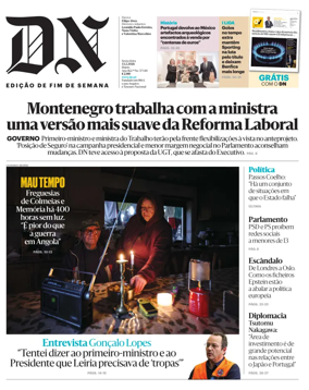 Cover of Diario de Noticias