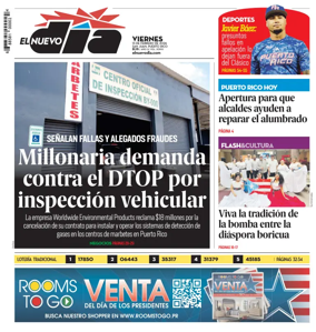 Cover of El Nuevo Dia