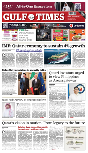 Cover of Gulf Times