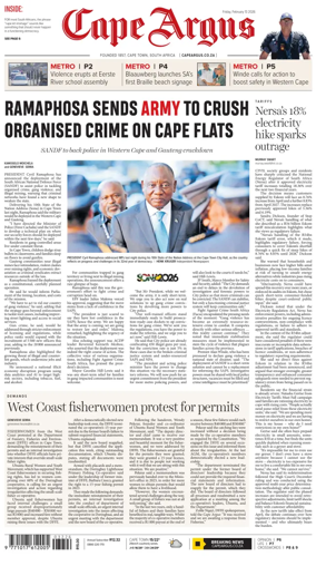 Cover of Cape Argus