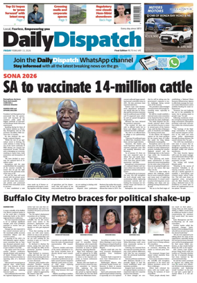 Cover of Daily Dispatch