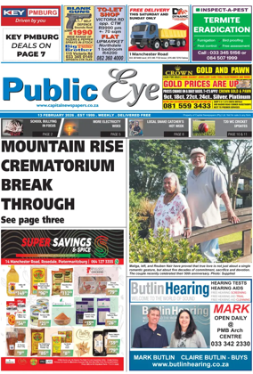 Cover of Public Eye (South Africa)