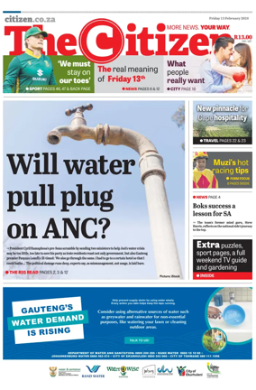 Cover of The Citizen (KZN)