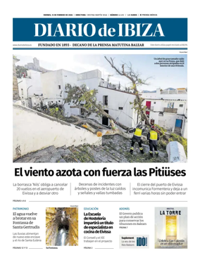 Cover of Diario de Ibiza
