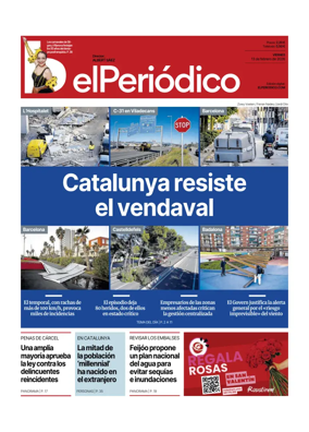 Cover of El Periodico - Castellano