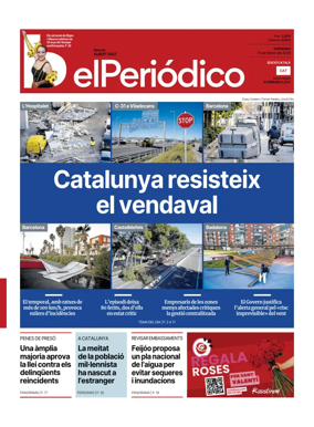 Cover of El Periodico - Catala