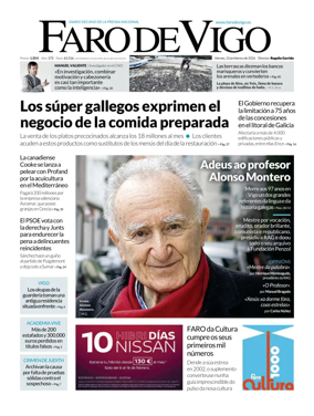 Cover of Faro de Vigo