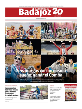 Cover of La Cronica de Badajoz BE