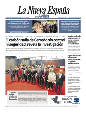 Cover of La Nueva Espana (Aviles)