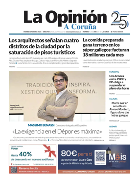 Cover of La Opinion de A Coruna