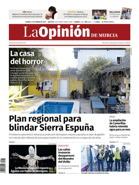 Cover of La Opinion de Murcia