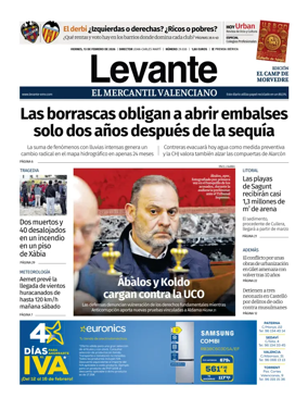 Cover of Levante EMV (Morvedre)