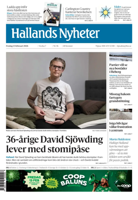 Cover of Hallands Nyheter