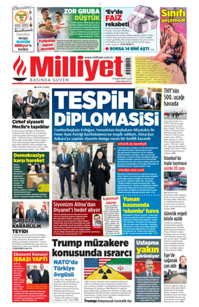 Cover of Milliyet
