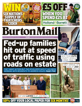 Cover of Burton Mail