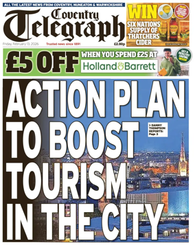 Cover of Coventry Telegraph