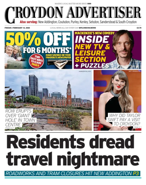 Cover of Croydon Advertiser