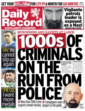 Cover of Daily Record