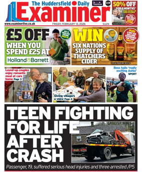 Cover of Huddersfield Daily Examiner