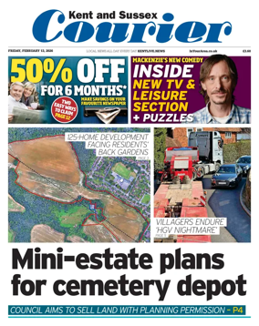 Cover of Kent & Sussex Courier