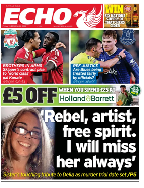 Cover of Liverpool Echo
