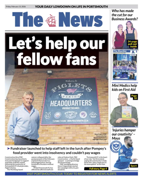 Cover of Portsmouth News