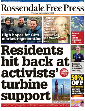 Cover of Rossendale Free Press