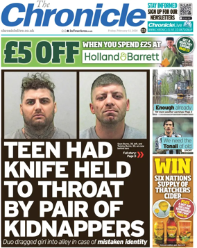 Cover of The Chronicle (UK)