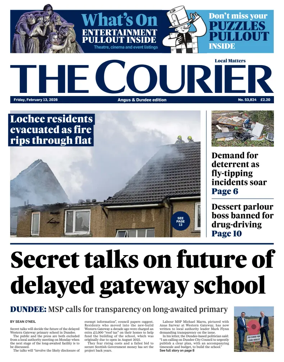 Cover of The Courier & Advertiser (Angus and Dundee)