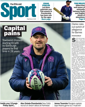 Cover of Herald Sport