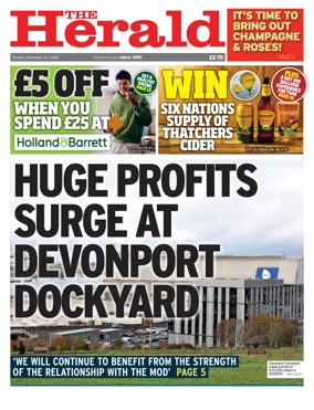 Cover of The Plymouth Herald