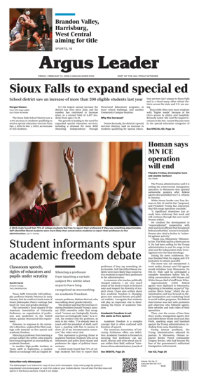 Cover of Argus Leader