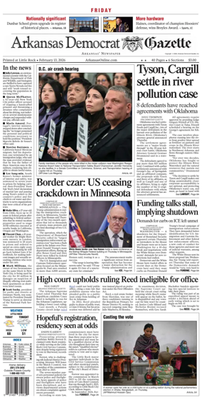 Cover of Arkansas Democrat-Gazette